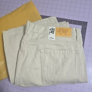 Evol By Future NWT Offwhite Denim Jeans Mens 38